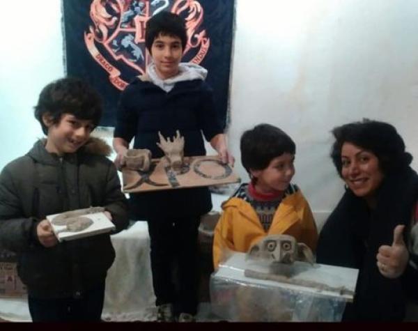 Formation  en sculpture pour enfants à PALAISEAU 